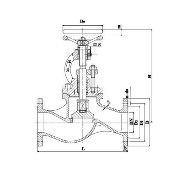 CBT585 DN40 Cast Steel SDNR Valve1.jpg